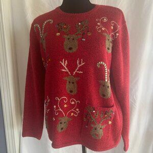 Reindeer Christmas Sweater